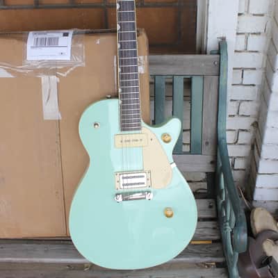 Gretsch G2215-P90 STREAMLINER™ JUNIOR JET Mint Metallic image 1