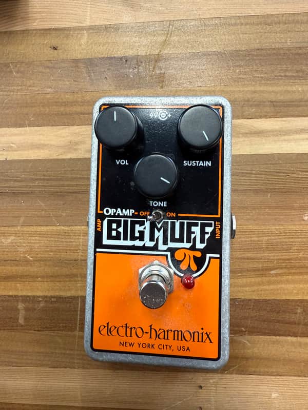 Electro-Harmonix Op Amp Big Muff Pi Reissue 2017 - Present - Black/Orange image 1