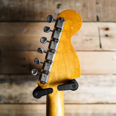 1986 Fender MIJ ST-68 Stratocaster Left Handed In 3 Tone Sunburst image 5
