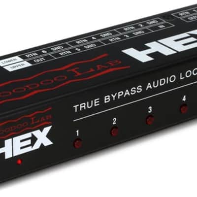 Voodoo Lab HEX True Bypass 6-Loop Audio Switcher image 2