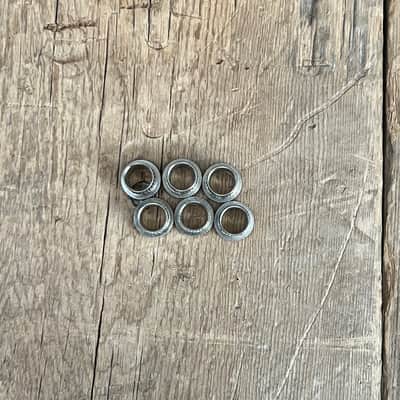 Unbranded Tuner ferrules bushings Gibson Epiphone Mosrite Martin 1960's - Metal image 3