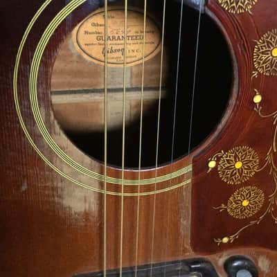 Gibson J-200 Acoustic Guitar 1964 Tobacco Burst image 3
