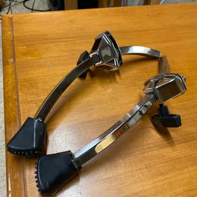 Ludwig Vintage Bass Drum Spur Mounts and Spurs (1/2"), 1970s/80s image 16