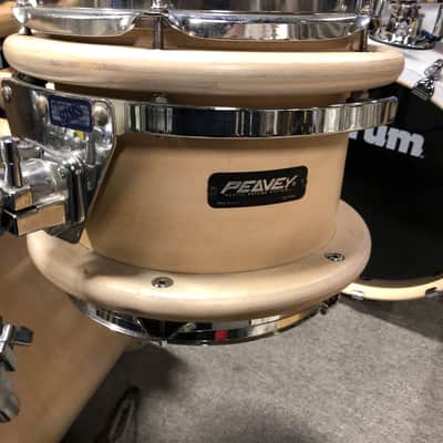 Peavey Radial Pro 6 piece drum set 2000 natural satin image 2