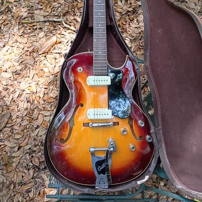 Guild T-100D 1963 Sunburst with P90 pickups video image 1