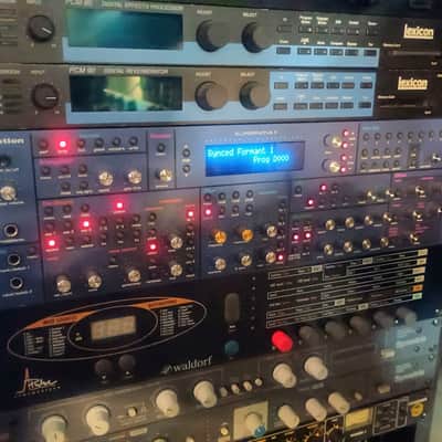 Novation Supernova II Rack, 24-Voice, Excellent Condition, Serviced, OS 1.5, Upgraded Silver/Gold Knobs
