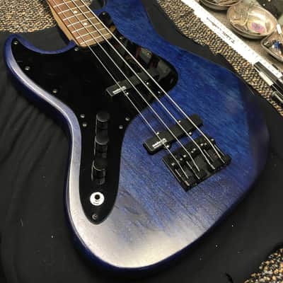 T.Davis Customs Muchaman J Bass 2017 Trans Blue image 2