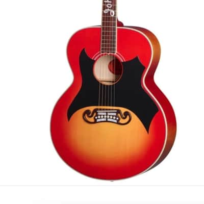 Gibson Custom Shop Johnny Cash Signature SJ-200 - Vintage Cherry Sunburst image 1
