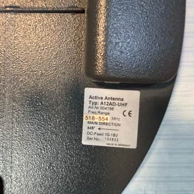 Sennheiser A12AD-UHF 518-554 MHz Active Antenna image 2