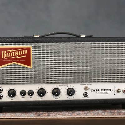 Benson Amps Tall Bird Reverb + 2025 - Black / Silver. Spring Reverb + Tremolo. NEW IN BOX, Authorized Dealer) image 3