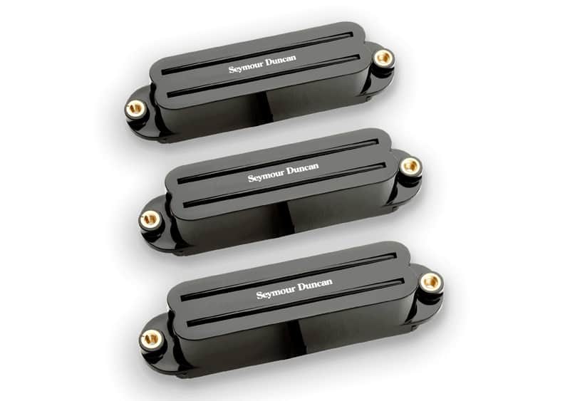 Seymour Duncan Hot Rails, Strat Black Pickup Set