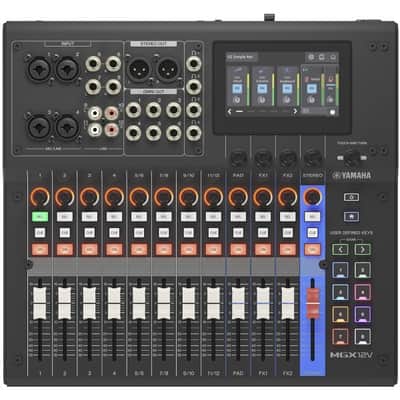 Yamaha MGX12V Digitalmischpult mit Video-Interface schwarz image 5