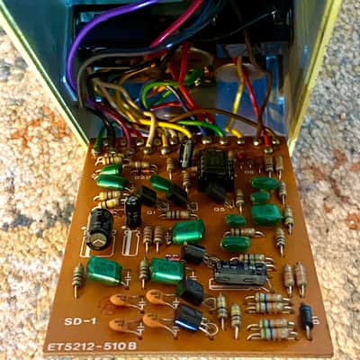 Boss SD-1 Super OverDrive MADE IN JAPAN Black Label 1987 image 13