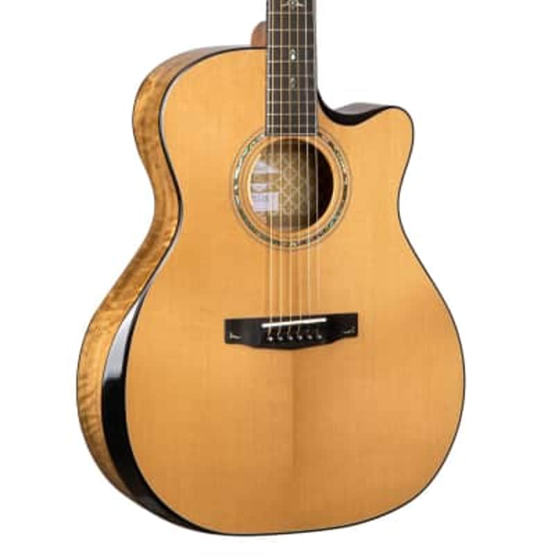 Cort Gold Edge Acoustic-Electric w/ Case, Grand Auditorium Torrefied Solid Spruce Top 1 3/4"(45mm) Nut, Mint image 1