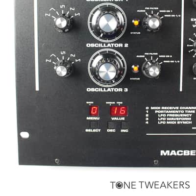 Immagine Macbeth Studio Systems M3x Synthesizer midi rack minimoog + VINTAGE SYNTH DEALER - 2