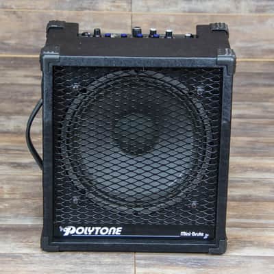 Polytone Mini Brute II 12" Black MK Mark II amp jazz amplifier image 1