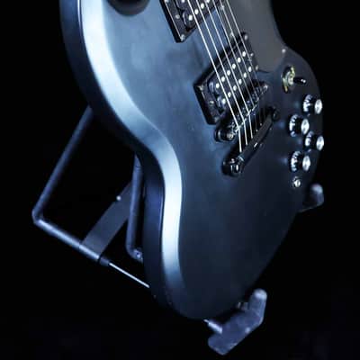 Epiphone SG Goth G-400 2009 - Matte Black image 11