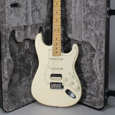 2017 Fender American Professional Stratocaster HSS Shawbucker Olympic White w/OHSC image 1