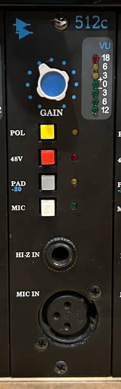 API 512c 500 Series Mic Preamp Module (3 of 8) image 1