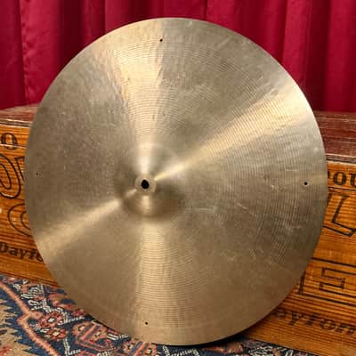 20" Paiste Formula 602 Pre-Serial 1960s Ride Cymbal 2454g *Video Demo* image 2