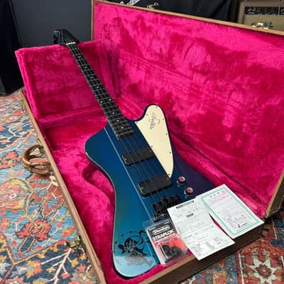 Gibson Thunderbird IV Pelham Blue *Rare Color* Neck Through w/OHSC - 2001 image 7