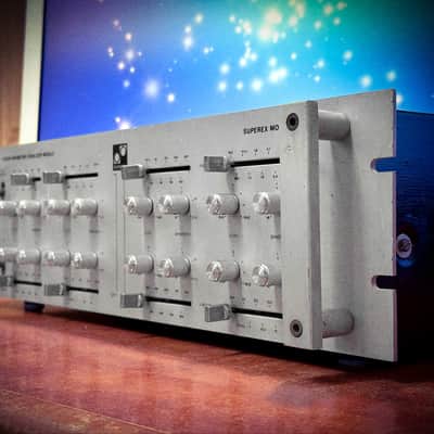 Superex  GEM-7 💥RARE💥 Vintage Stereo Parametric Frequency Equalizer image 4