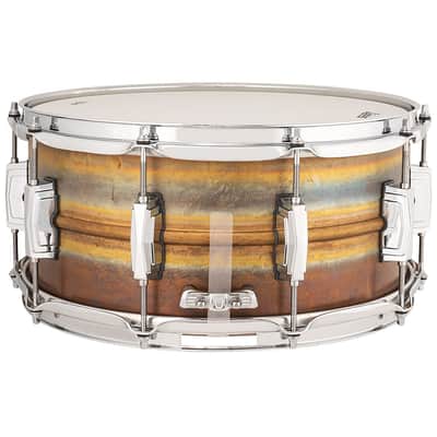 Ludwig Bronze Phonic LB552R 14" x 6,5" Raw Bronze image 2