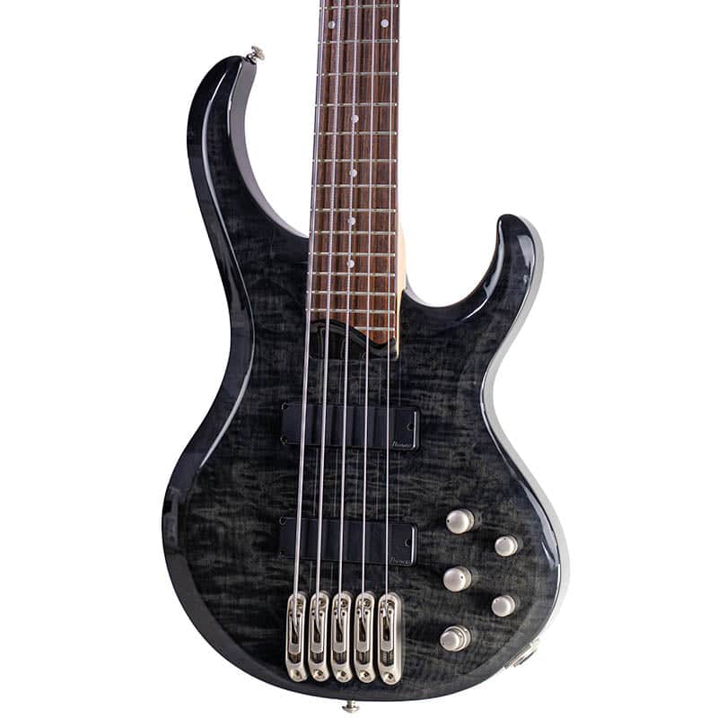 Ibanez BTB405QM Transparent Black Quilt image 1