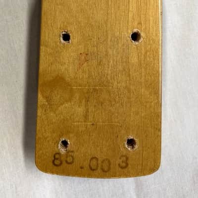 1985 JAPAN KRAMER FOCUS 3000 METALIC RED BEAK NECK FLOYD ROSE R2 NUT SHELF image 8