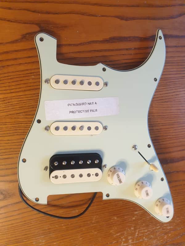 Bare Knuckle Trinity/Crawler HSS Stratocaster loaded 'The Rhoadhouse' pick-guard  2021 image 1