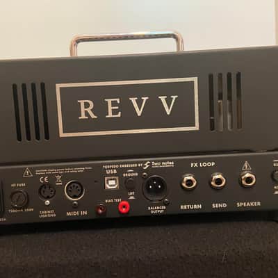 REVV D20 20-Watt Guitar Amp Head with Two Notes Torpedo-Embedded Reactive Load & Virtual Cabinets 2019 - 2021 - Red image 2