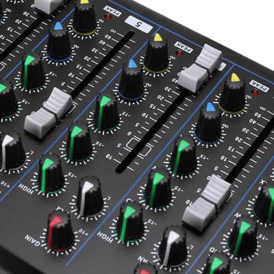 7 Channel Bluetooth Portable Audio Mixer with USB & Digital MP3 Player image 8