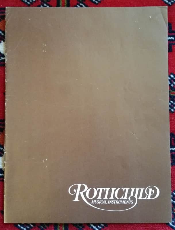 Alembic / Rothchild Musical Instruments Guitar and Bass Catalog 1977 image 1
