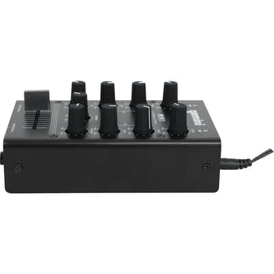 Gemini MM1 Pocket-Sized 2-Channel DJ Mixer w/ 2-Band EQ+Microphone+Headphones image 23