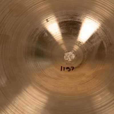 1970s Zildjian 16" Medium Crash Cymbal 1157g image 4