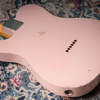 2021 Fender Custom Shop 59' Telecaster Relic Shell Pink image 23