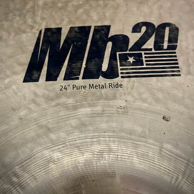 Meinl 24" MB20 (Chris Adler) Pure Metal Ride Cymbal image 2