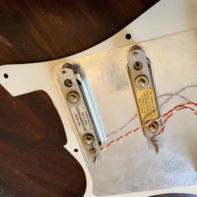 Fender Jeff Beck Model Loaded Pickquard Lace Sensore Startocaster 1991 - White Aged image 13