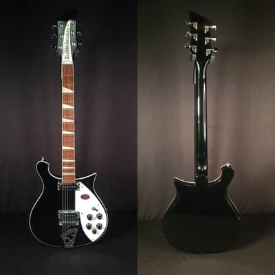 Rickenbacker 620 Electric Guitar Jetglo w/Hard Case image 2