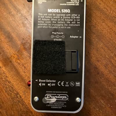 Dunlop 535Q Cry Baby Multi-Wah 1994 - Present - Black image 3