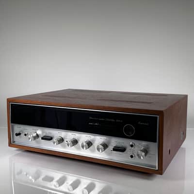Sansui 5000A AM/FM Tuner Amplifier w/ Wood Cabinet