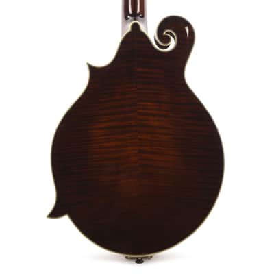 Bourgeois M5 F-Style Mandolin Aged Tone Torrefied Adirondack/Flamed Maple Black (Serial #M2502102) image 3