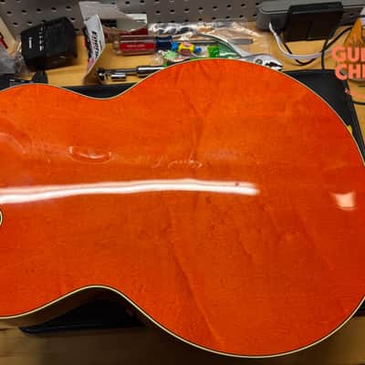 1990 Gretsch 6120W Nashville Western Orange MIJ Filter'Tron Bigsby OHSC image 19
