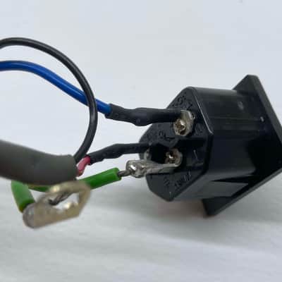 Lexicon MPX1 Multiple Processor FX - IEC Inlet Power Connector with Cables and Plugs. image 3