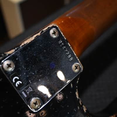 Fender Custom Shop 1965 Stratocaster Super Heavy Relic - Aged Black #7288 image 14
