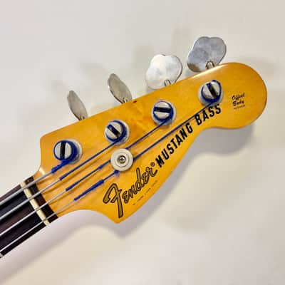 Fender Mustang Bass 1975 Black image 2
