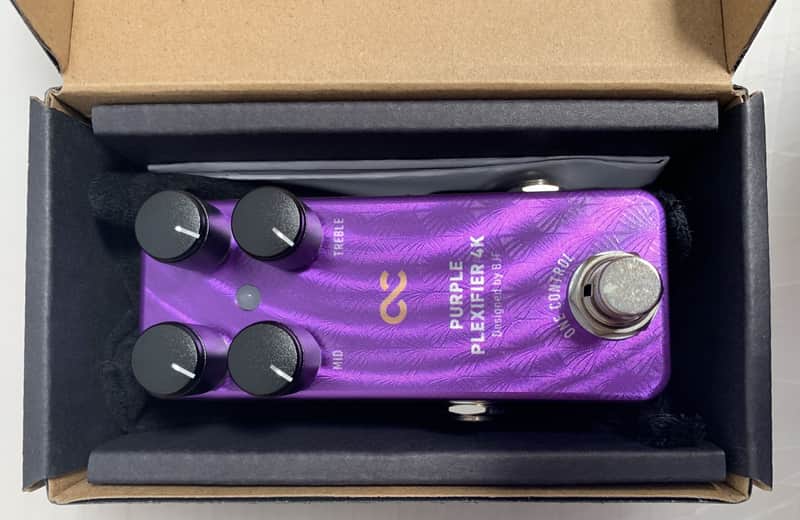 One Control Purple Plexifier 4K Distortion Pedal image 1