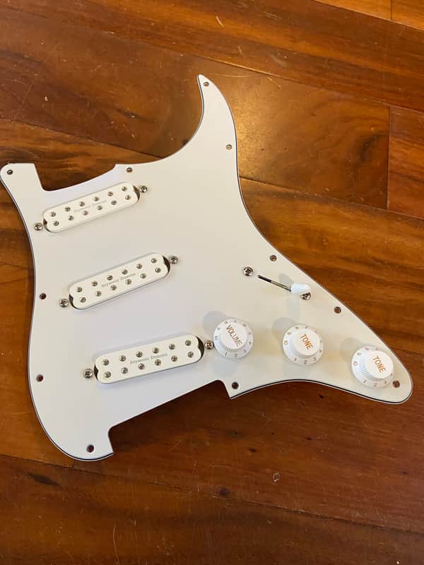 Seymour Duncan Lil 59 JB Jr Neck Fender Strat Pickups Obsidian Harness image 1