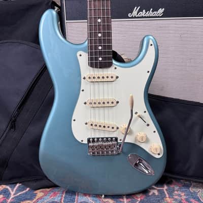 Fender Japan Exclusive Classic 60's Stratocaster Ocean Turquiose Metallic w/Tags - 2016 image 12