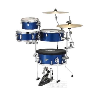 Tama Cocktail-JAM 4pc Drum Set Indigo Sparkle image 2